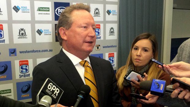 Chairman Andrew Forrest: "There is a really decent talent pool throughout the echelons of Fortescue."