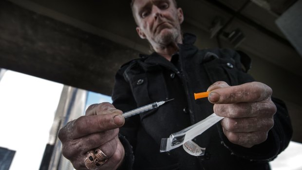 Used syringes are becoming an increasing problem in Melbourne's city centre. User Dean said poor quality needles were part of the problem. 