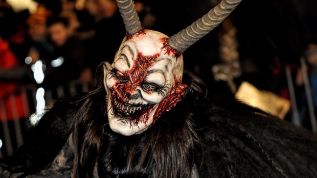Krampuslauf is a traditional parade with pre-Christian roots.