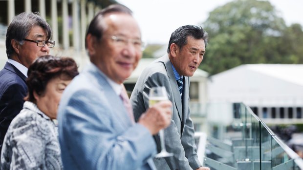 Fantastic: Japanese owner Katsumi Yoshida has high praise for The Championships.