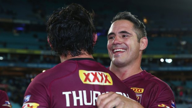 Still up to it: Many key Maroons, including Corey Parker and Johnathan Thurston, are the other side of 30.