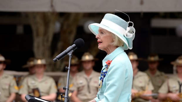 Dame Quentin Bryce, who became Australia's first woman governor-general at 65.  