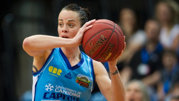 Kristen Veal may have played her last match for the Canberra Capitals.
