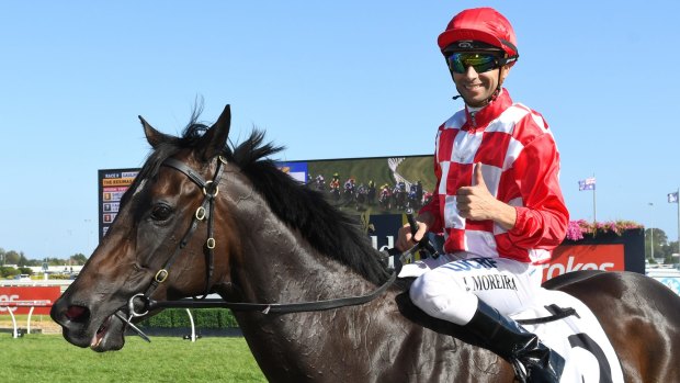 Joao Moreira will ride Extreme Choice in the Newmarket Handicap.