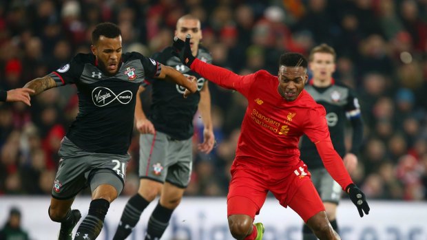Daniel Sturridge and Liverpool could not get past Southamption.