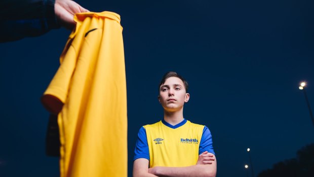 Belnorth wants to protect a 43-year history of wearing yellow and royal blue.