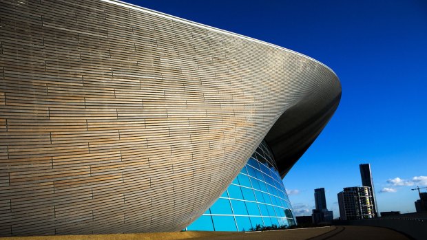 Hadid designed the London Aquatics Centre built for the 2012 Olympic Games.