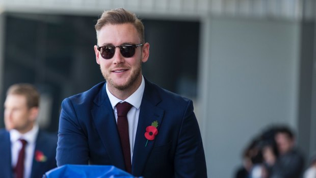 Public enemy: Stuart Broad relishes being antagonised by away crowds.