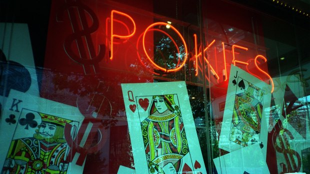 Dubious record: Figures show Canberra has 4974 poker machines, in line with NSW but well ahead of any other state or territory.