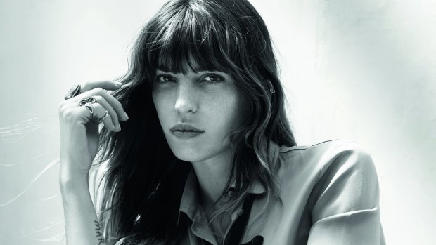 Lou Doillon performs on January 16 at St John's College, Camperdown.