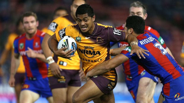 Anthony Milford delivered a man of the match performance in Brisbane's win at Newcastle on Monday. 