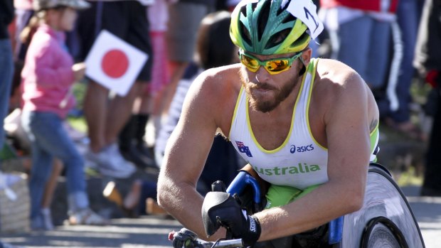 Kurt Fearnley has won the Tokyo marathon.