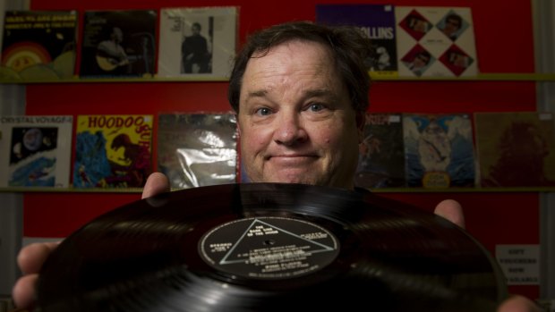 Phil Place says vinyl's appeal is the 'whole sense of ownership and collectability'.