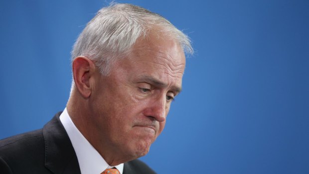 Prime Minister Malcolm Turnbull has taken a hit in the polls.