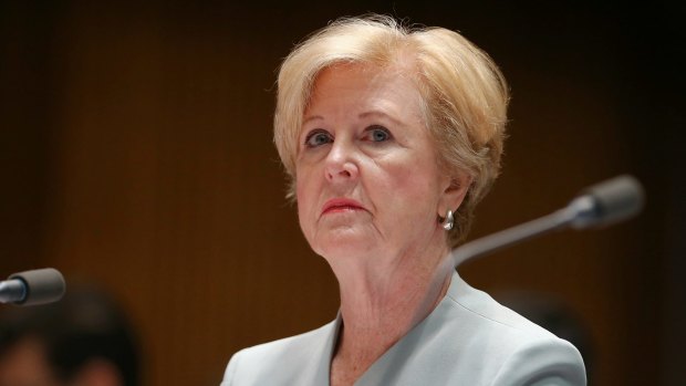 Outgoing Human Rights Commission president Professor Gillian Triggs.