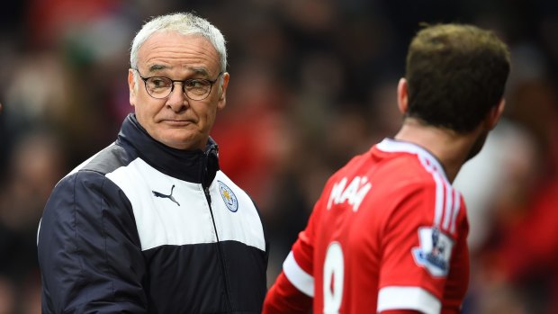 Leicester boss Claudio Ranieri after the Foxes' draw with Manchester United.