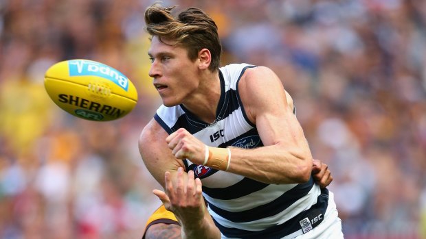 Best and fairest: Mark Blicavs of the Cats.