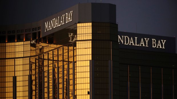 Stephen Paddock shot at the crowd from the 32nd floor of the Mandalay Bay hotel.