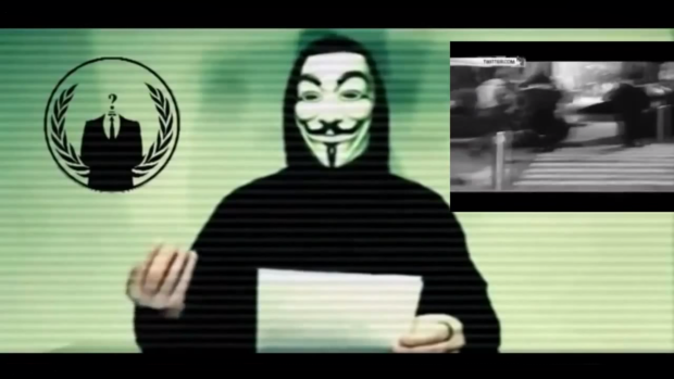 A self-proclaimed member of Anonymous posted a video declaring war on Islamic State.