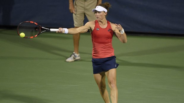 Samantha Stosur was aiming to reach another final.
