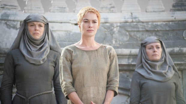 Lena Headey, centre, will return as Queen Cersei Lannister in <i>Game of Thrones</i>.