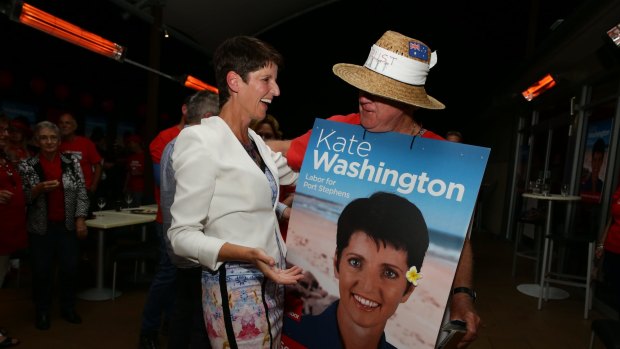 Port Stephens MP Kate Washington will take on the portfolios.
