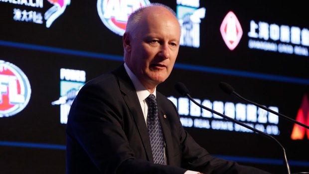 Richard Goyder is the chairman of the AFL.