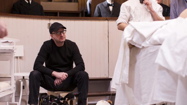 Director: Steven Soderbergh on the set of <i>The Knick</i>. "I know I'm better at what I do now than I was 25 years ago."