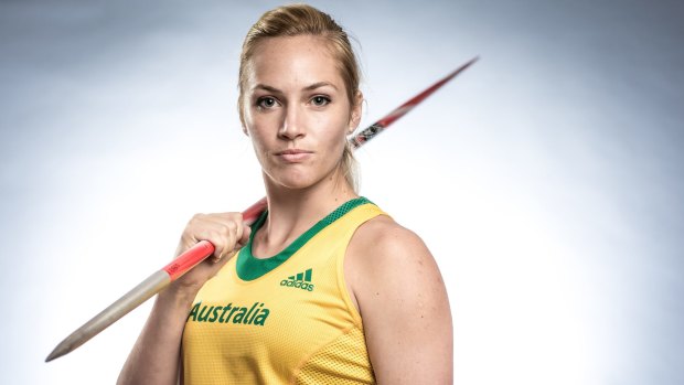 Canberra javelin thrower Kelsey-Lee Roberts was shocked when she was called out in the first release of athletes for the Rio Olympics.