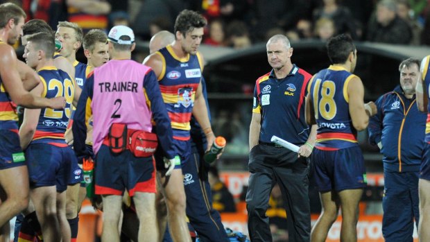 Adelaide coach Phil Walsh says "great art comes out of a level of frustration".