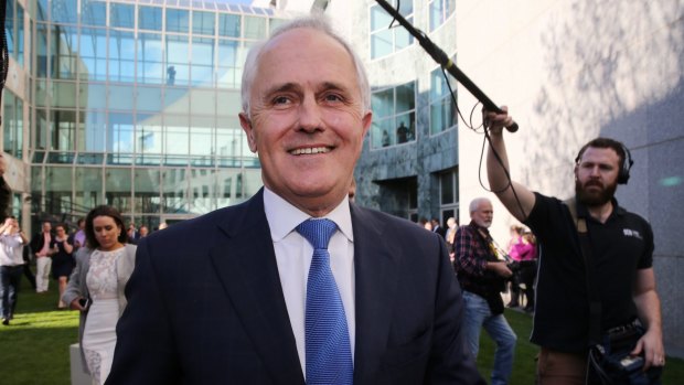 Missing in action: the energetic, inspiring Malcolm Turnbull who challenged Tony Abbott in September 2015.