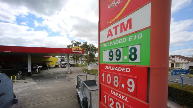 E10 fuel was selling for less than $1 a litre at 24 Seven Fuel in Punchbowl on New Year's Eve.