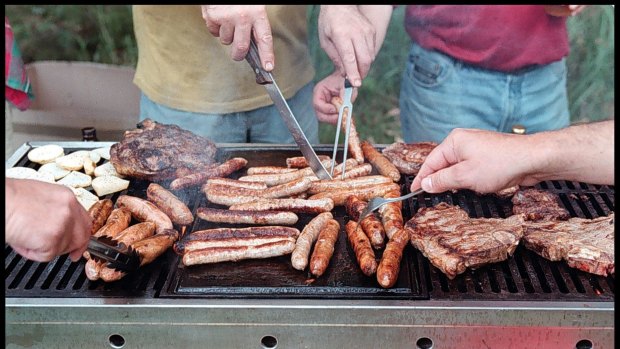 As soon as you start cooking outside, everyone's an expert.