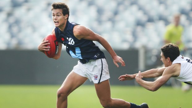 Jack Silvagni in action for Vic Metro.