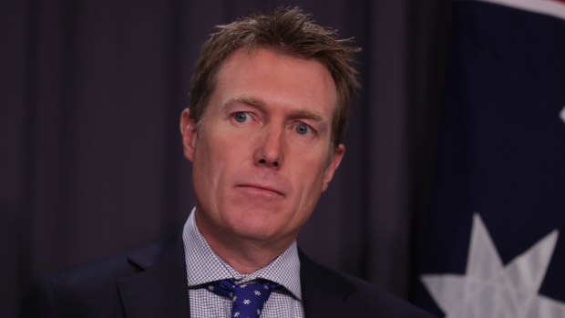 Election threat: 36.4 per cent of voters said they would be less likely to vote for Social Services Minister Christian Porter if the issue wasn't dealt with. 