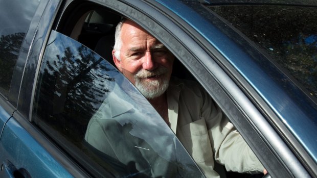 Colin, a former photographer, is driving for UberX to help his daughter buy a home in Sydney.