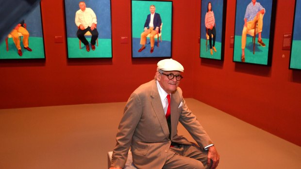 <i>David Hockney: Current</i> is a major solo exhibition of one of the world's most influential living artists, featuring hundreds of works from the past decade.