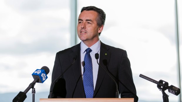 Federal Minister for Infrastructure and Transport Darren Chester was one of the driving forces behind the rail.