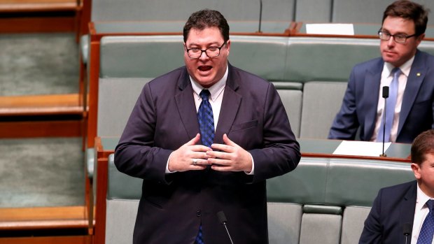 Nationals MP George Christensen has defended attending a Q Society event.