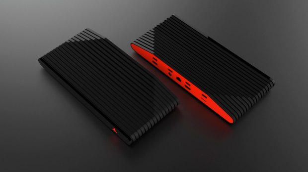 The Ataribox will also come in black and red with a glass front.