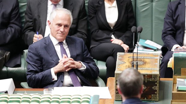 Dangerous lefty? Malcolm Turnbull's office won't reveal his spelling preferences.
