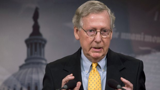 Republican Senate Majority Leader Mitch McConnell rejects any comparison between the US and Russia.