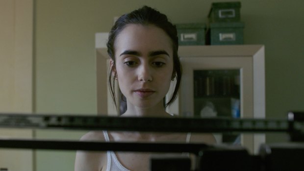 Lily Collins in Netflix's <i>To The Bone</I>, which has drawn fire from youth mental health groups for its depiction of anorexia.