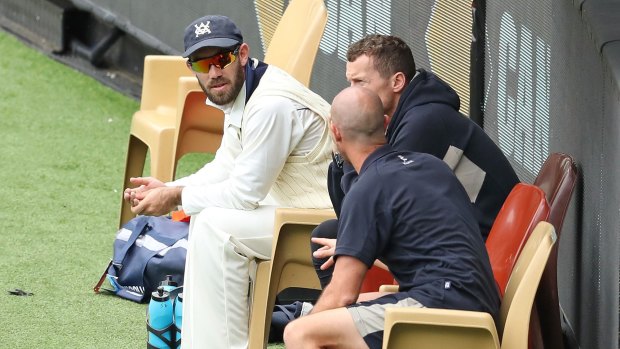 12th man: Glenn Maxwell, who was left out of the opening Sheffield Shield match for Victoria, is still a chance for the tour of India according to Peter Siddle.