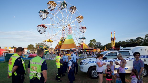Emergency services went to a fair in Liverpool where three girls were injured after they fell from a ferris wheel.