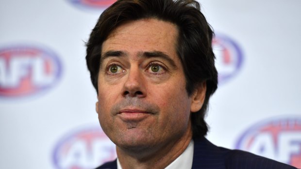 AFL boss Gillon McLachlan has expressed his disappointment at the events that led to the departures of two senior staffers.