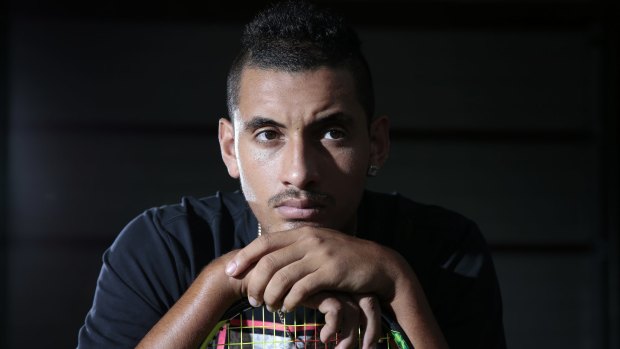 He was only 19: Nick Kyrgios is Australia's top-ranked men's singles player.