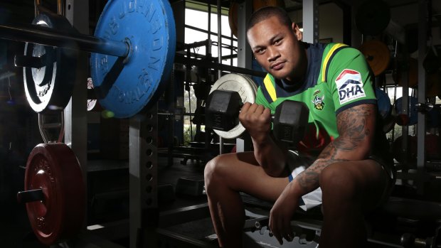 Joseph Leilua has shed some kilos in a committed approach to pre-season.