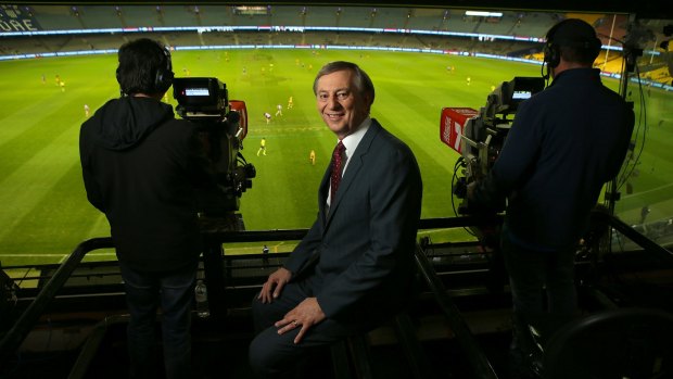 The media cejntre at Perth Stadium has been named in named in Dennis Cometti's honour.