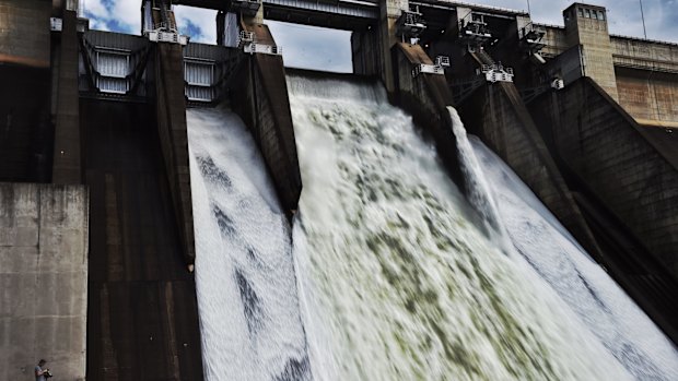 Warragamba Dam, Sydney's main catchment, saw its capacity drop about 8 percentage points at the end of 2017 compared with a year earlier.